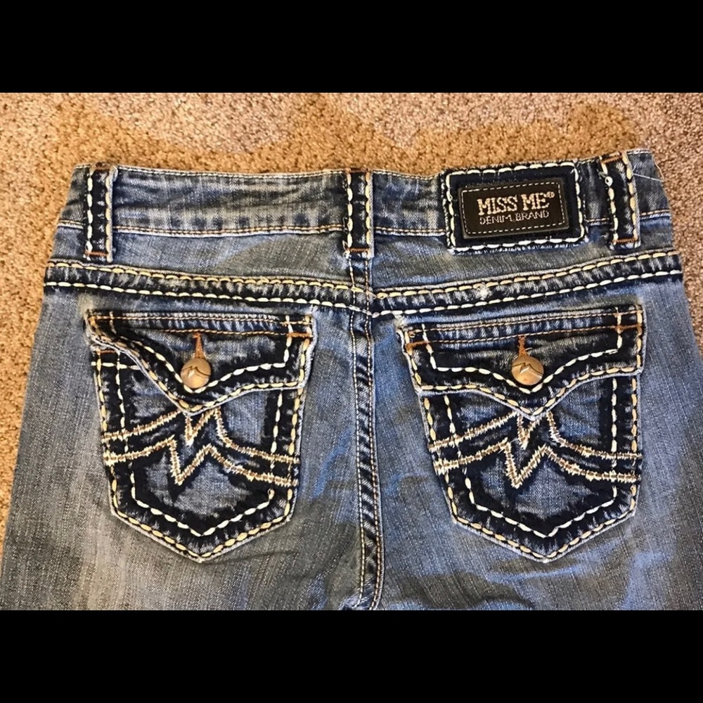 Miss Me Irene Boot Cut Denim Jeans, Size 29